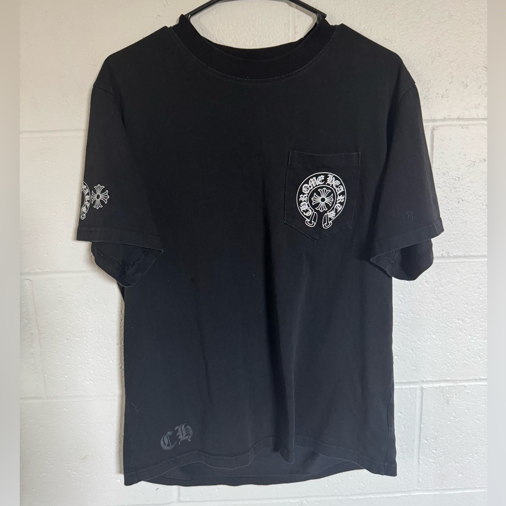 Chrome Hearts Black Short Sleeve Tee